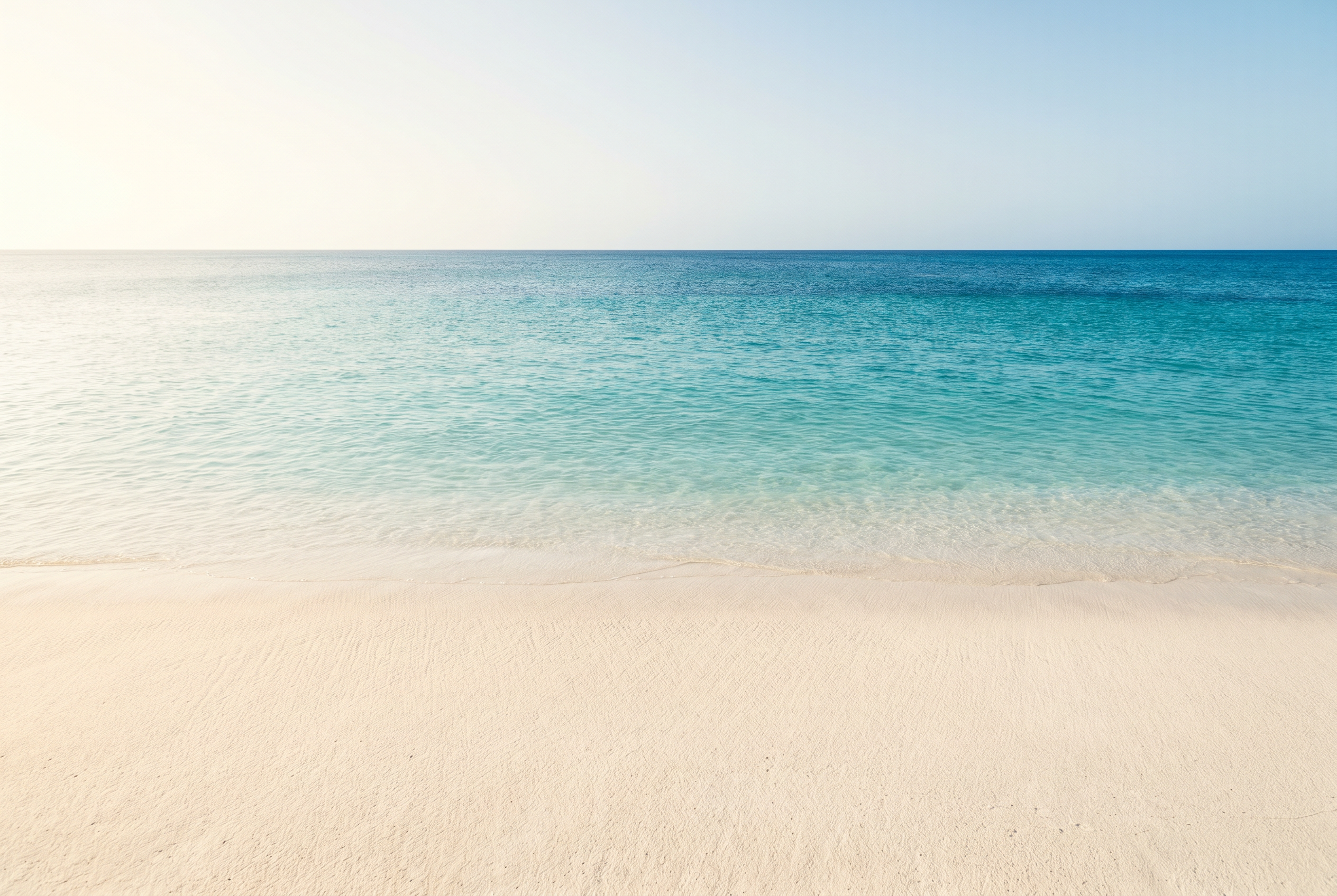 Antigua beach, white coral sand